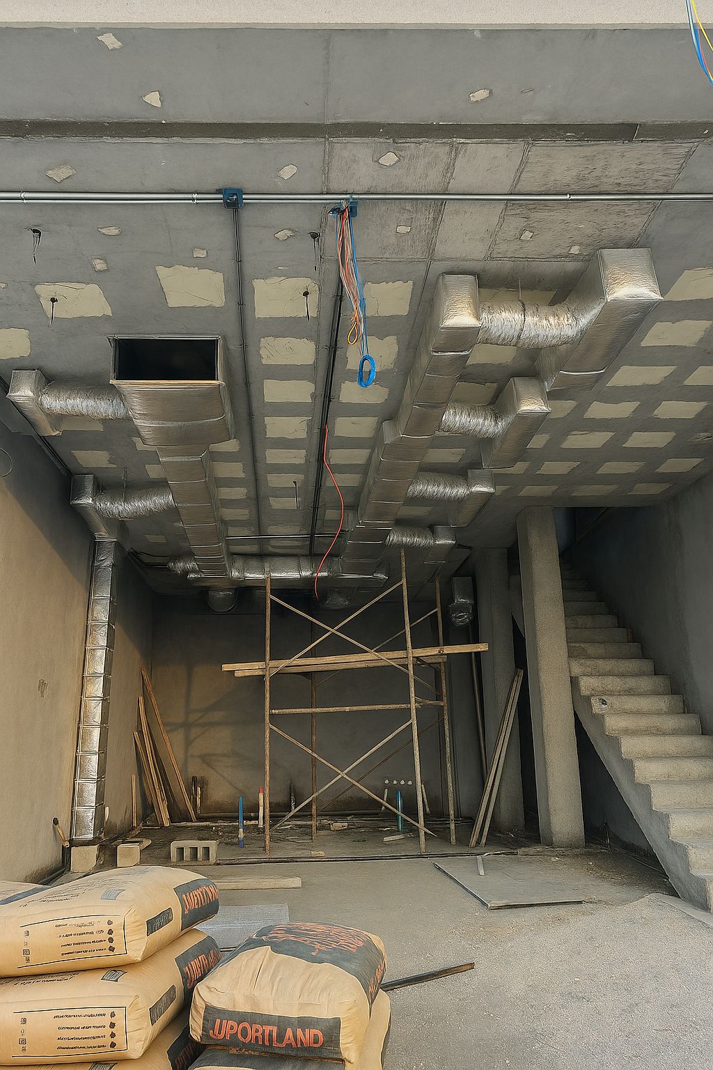 أعمال التكييف - أعمال مكافحة الحريق 